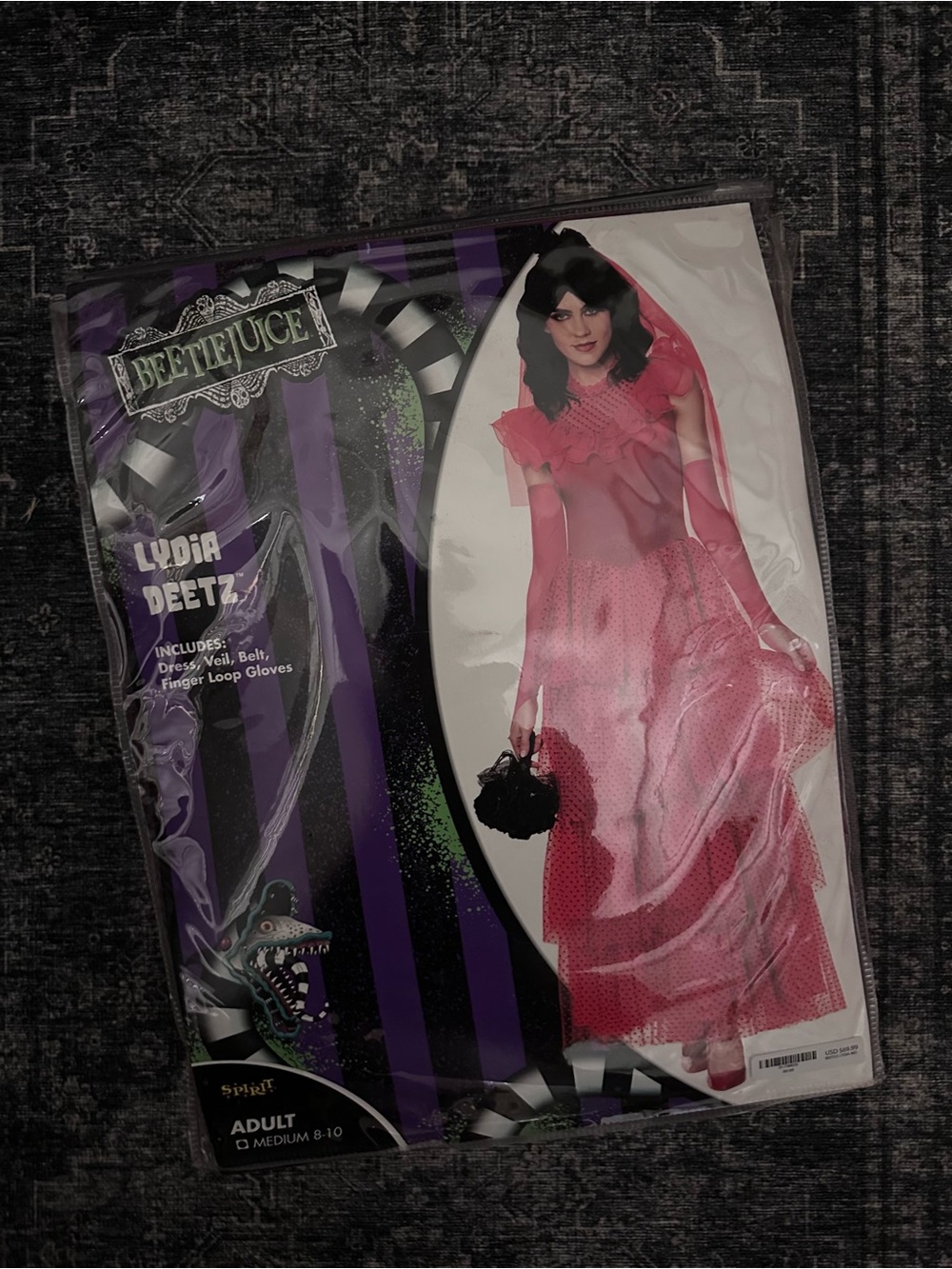 Lydia Deetz Veil Costume Dress